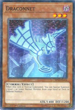Draconnet (Starfoil) (SP18-EN006) - Star Pack VRAINS 1st Edition