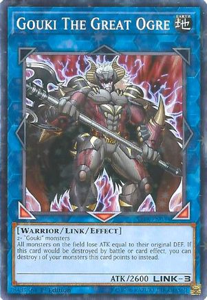 Gouki The Great Ogre (Starfoil) (SP18-EN034) - Star Pack VRAINS 1st Edition
