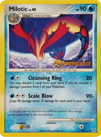 Milotic - 70/147 (Prerelease)/147 Nintendo Promos - Promo