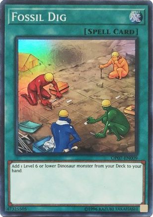 Fossil Dig (OP07-EN009) - OTS Tournament Pack 7 Unlimited