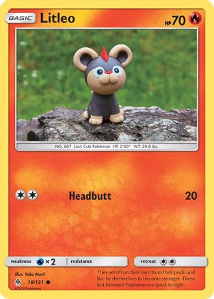 Litleo 018 SM Forbidden Light - Common