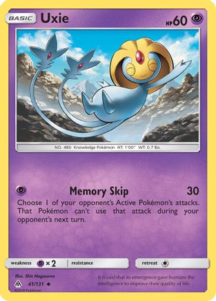 Uxie 041 SM Forbidden Light - Uncommon