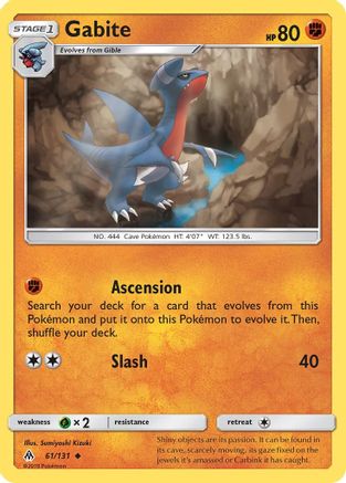 Gabite 061 SM Forbidden Light - Uncommon