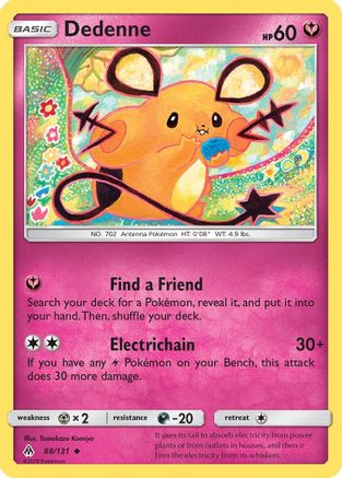 Dedenne 088 SM Forbidden Light - Uncommon