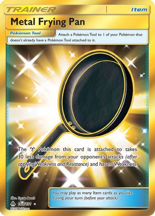 Metal Frying Pan (Secret) - Holofoil SM Forbidden Light - Secret Rare