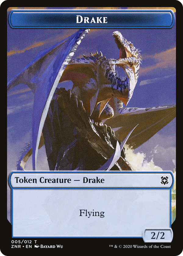 Drake (TZNR-005) - Zendikar Rising Tokens