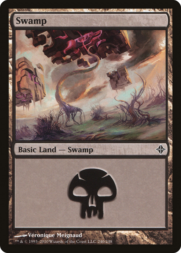 Swamp (240) (ROE-240) - Rise of the Eldrazi Foil