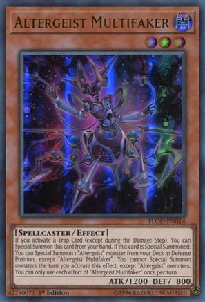 Altergeist Multifaker (FLOD-EN014) - Flames of Destruction 1st Edition