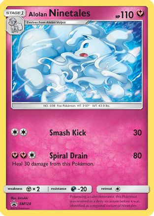 Alolan Ninetales - SM128 SM Promos - Promo
