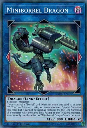 Miniborrel Dragon (CYHO-EN040) - Cybernetic Horizon 1st Edition