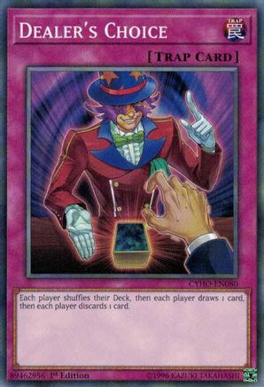 Dealer's Choice (CYHO-EN080) - Cybernetic Horizon 1st Edition
