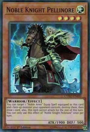 Noble Knight Pellinore (CYHO-EN090) - Cybernetic Horizon 1st Edition