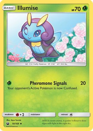 Illumise - Reverse Holofoil SM Celestial Storm - Uncommon