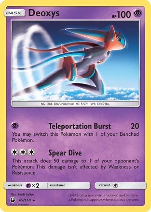 Deoxys (69) (69) 069 SM Celestial Storm - Rare