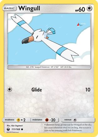 Wingull - Reverse Holofoil SM Celestial Storm - Common