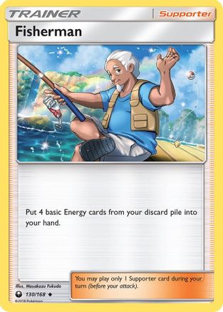 Fisherman 130 - Reverse Holofoil SM Celestial Storm - Uncommon
