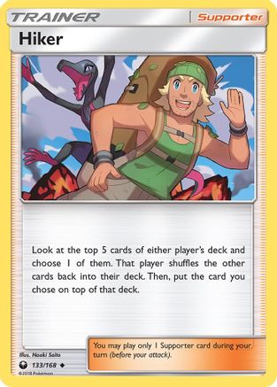 Hiker - Reverse Holofoil SM Celestial Storm - Uncommon