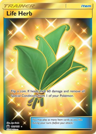 Life Herb (Secret) - Holofoil SM Celestial Storm - Secret Rare