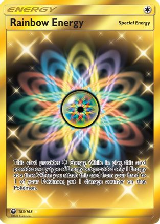 Rainbow Energy (Secret) - Holofoil SM Celestial Storm - Secret Rare