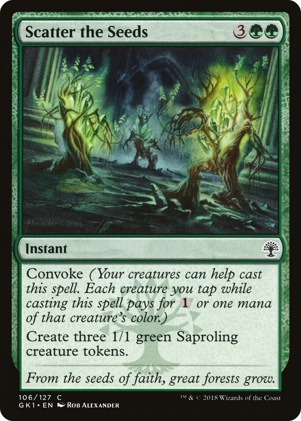 Scatter the Seeds (GR1-106) - GRN Guild Kit
