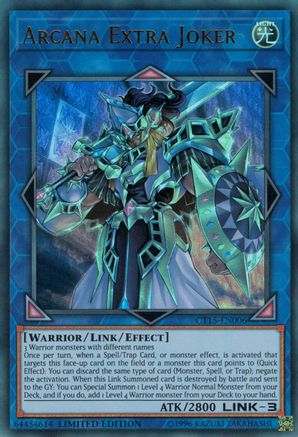 Arcana Extra Joker (CT15-EN006) - 2018 Mega-Tins Limited