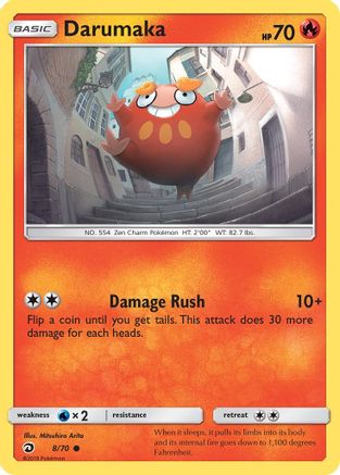 Darumaka - Reverse Holofoil Dragon Majesty - Common