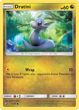 Dratini (34) (34) 034 Dragon Majesty - Common