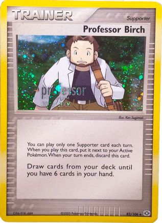 Professor Birch (2006) - Holofoil Professor Program Promos - Promo