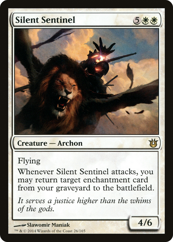 Silent Sentinel (BNG-026) - Born of the Gods Foil