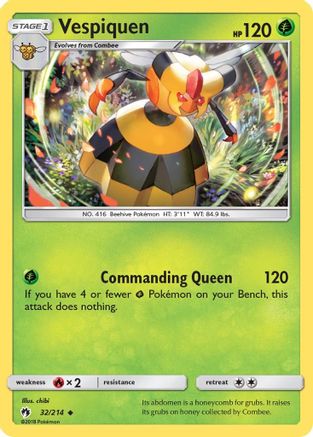 Vespiquen SM Lost Thunder - Uncommon