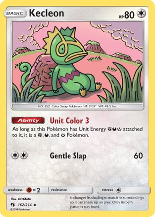 Kecleon (162) (162) 162 SM Lost Thunder - Uncommon