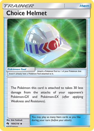Choice Helmet - Reverse Holofoil SM Lost Thunder - Uncommon