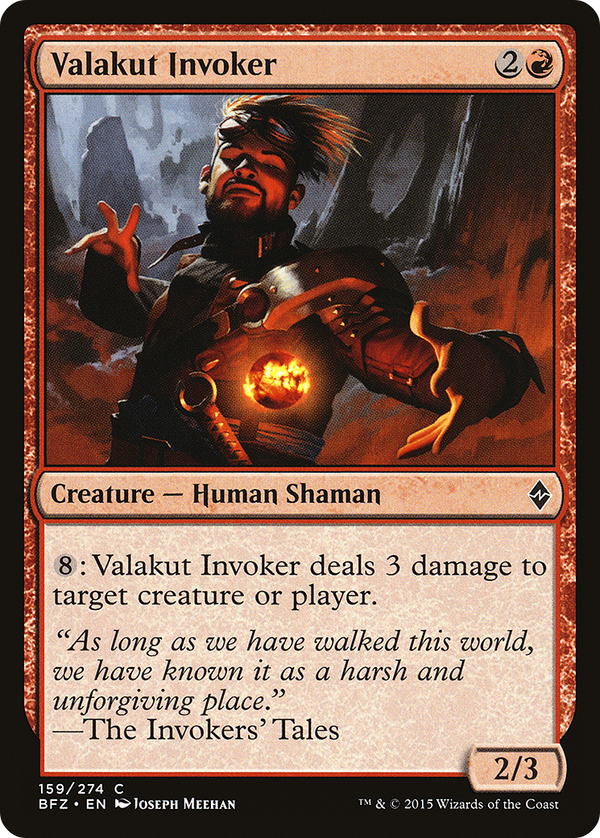 Valakut Invoker (BFZ-159) - Battle for Zendikar Foil