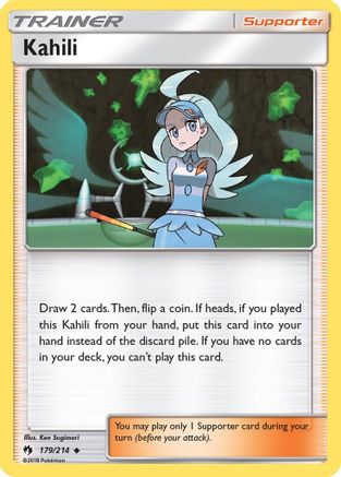 Kahili 179 - Reverse Holofoil SM Lost Thunder - Uncommon