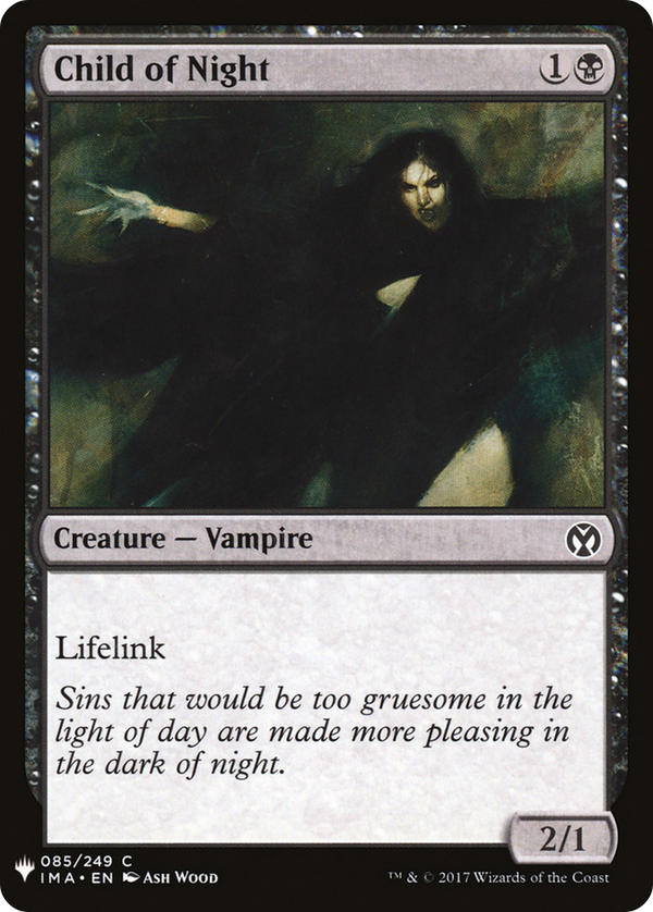 Child of Night (LIST-085) - The List