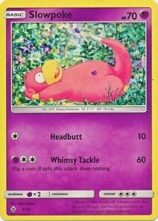Slowpoke - 5/12/12 - Holofoil McDonalds Promos 2018 - Promo