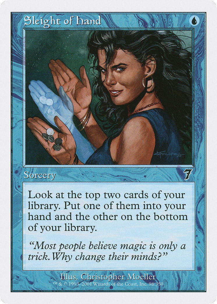 Sleight of Hand (7ED-098) - 7th Edition