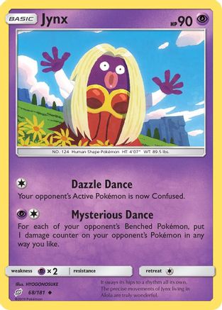 Jynx/181 - Reverse Holofoil SM Team Up - Uncommon