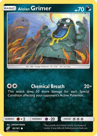 Alolan Grimer 083 SM Team Up - Common