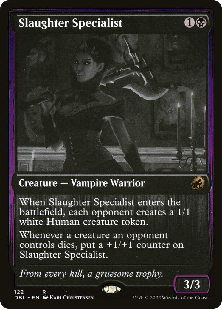 Slaughter Specialist (DBL-122) - Innistrad: Double Feature Foil