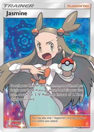 Jasmine (Full Art) - Holofoil SM Team Up - Ultra Rare