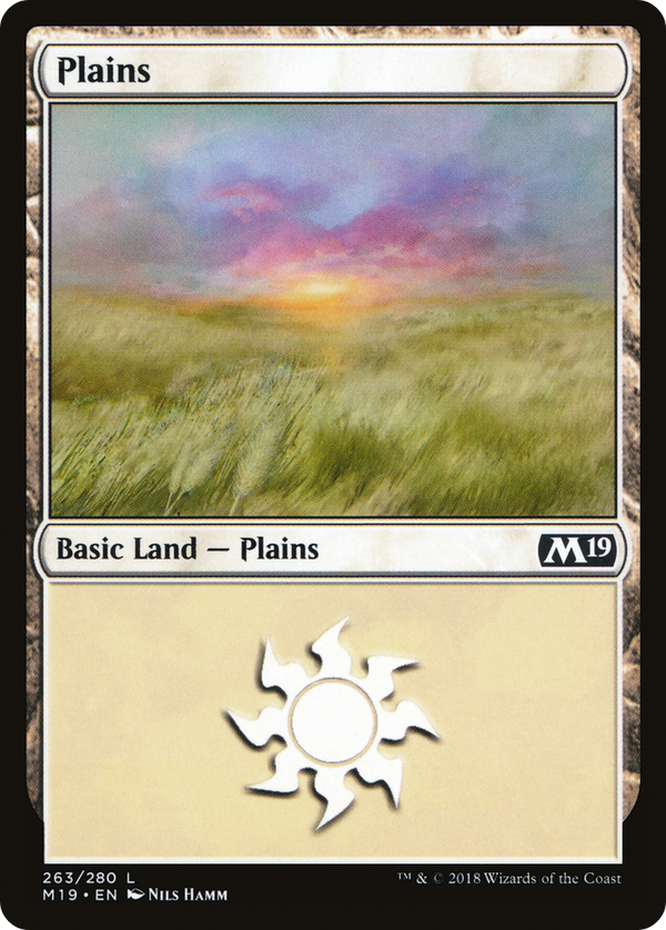 Plains (263) (M19-263) - Core Set 2019