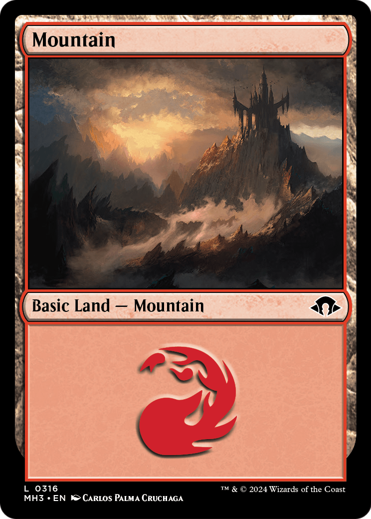 Mountain (0316) (MH3-316) - Modern Horizons 3 Foil