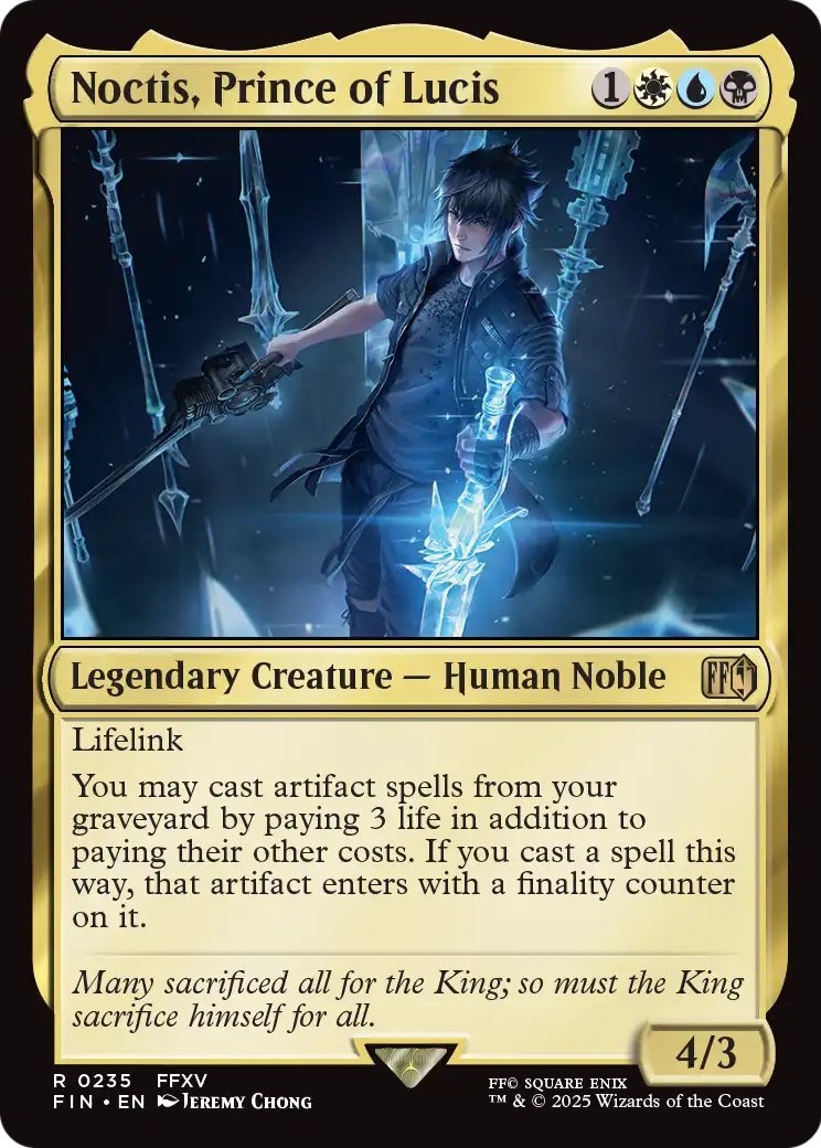 Noctis, Prince of Lucis (FIN-235) - FINAL FANTASY Foil