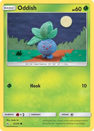 Oddish (6) (6) 006 SM Unbroken Bonds - Common
