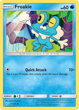 Froakie 051 SM Unbroken Bonds - Common