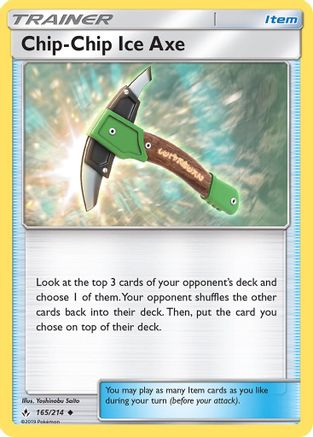 Chip-Chip Ice Axe SM Unbroken Bonds - Uncommon