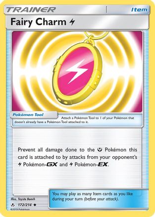 Fairy Charm L - Reverse Holofoil SM Unbroken Bonds - Uncommon