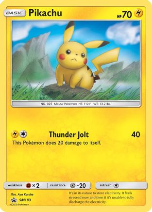 Pikachu SM183 - Holofoil SM Promos - Promo