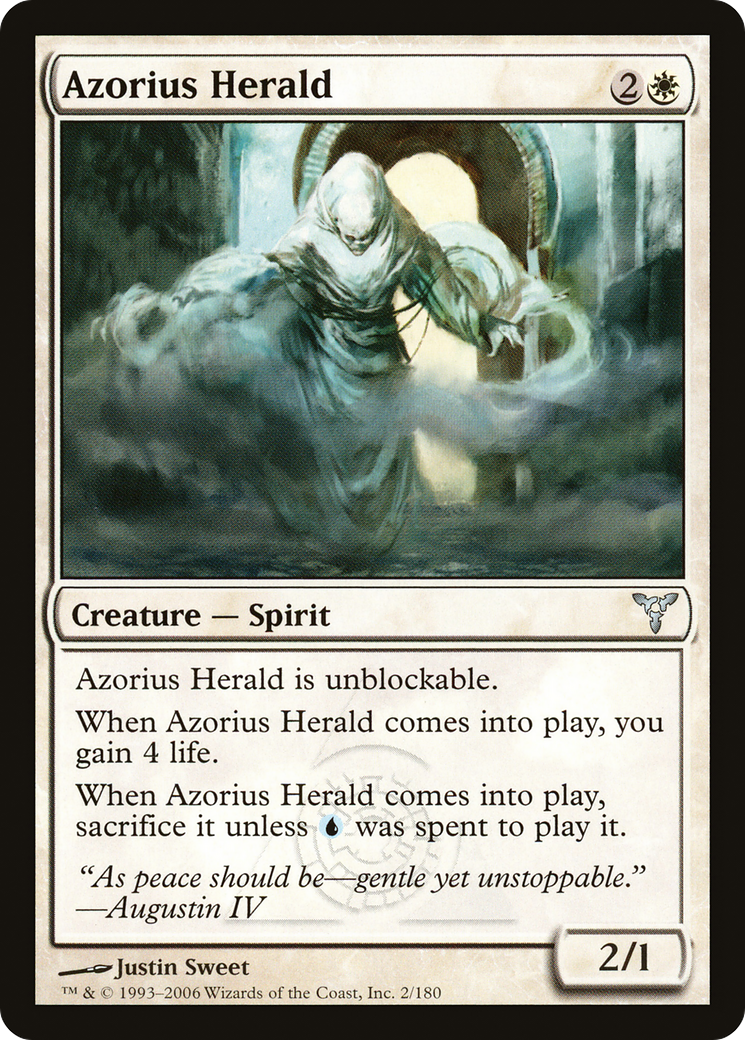 Azorius Herald (DIS-002) - Dissension